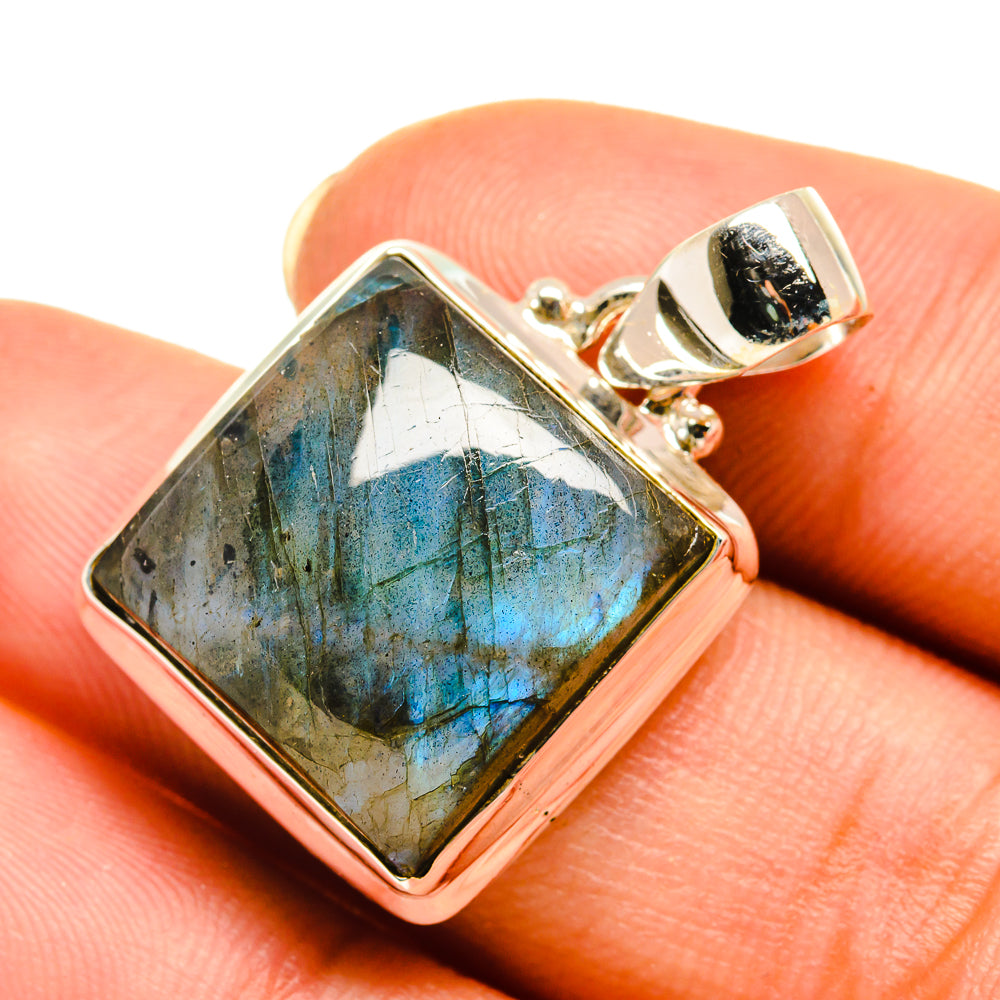 Labradorite Pendants handcrafted by Ana Silver Co - PD8066