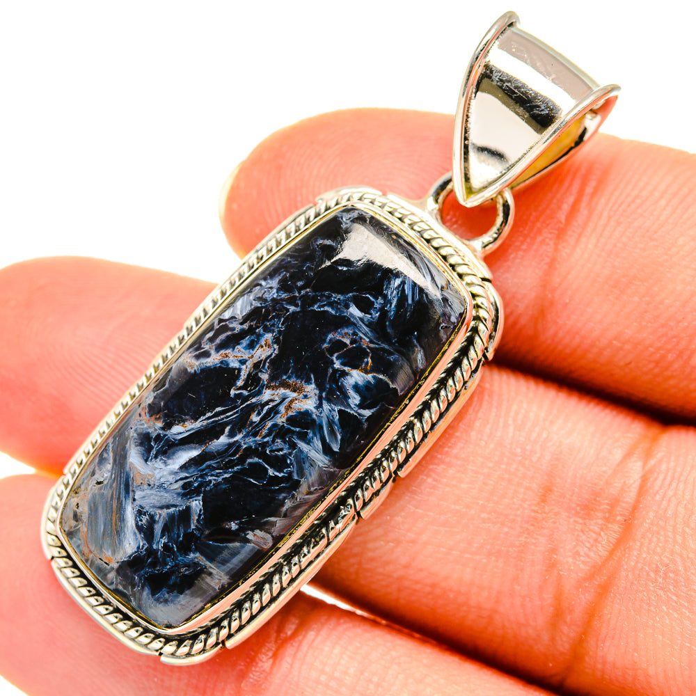 Pietersite Pendants handcrafted by Ana Silver Co - PD8075