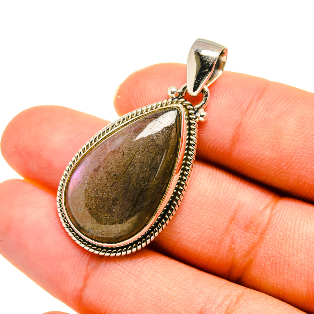 Labradorite Pendants handcrafted by Ana Silver Co - PD8102