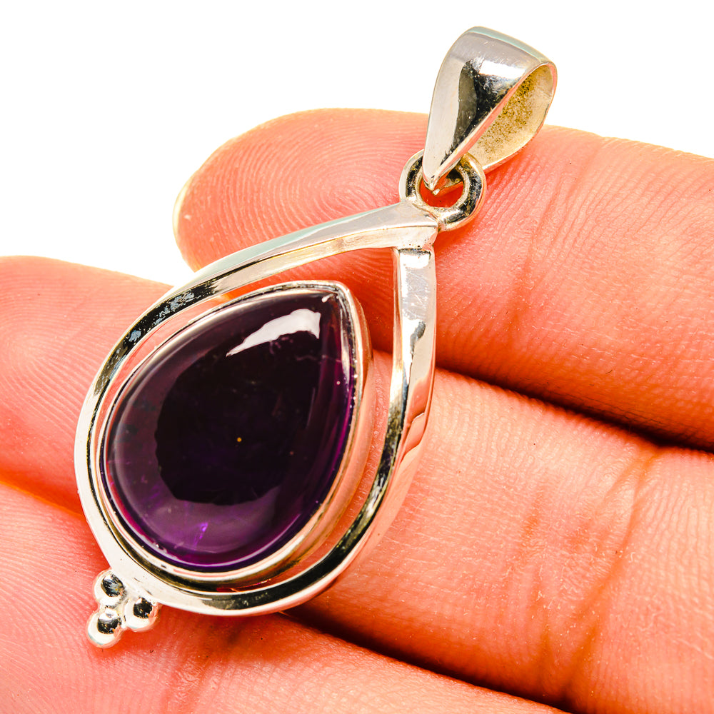 Amethyst Pendants handcrafted by Ana Silver Co - PD8105