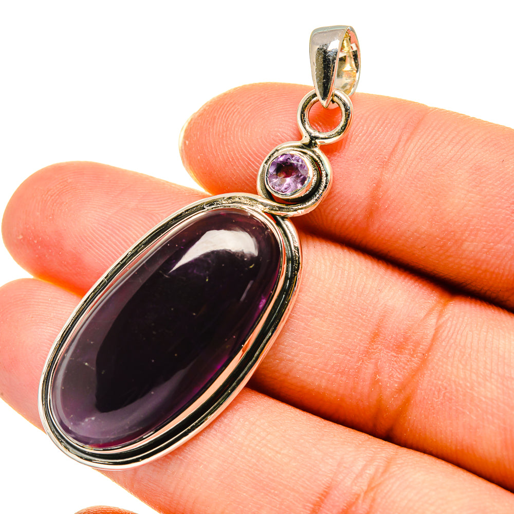 Amethyst Pendants handcrafted by Ana Silver Co - PD8110