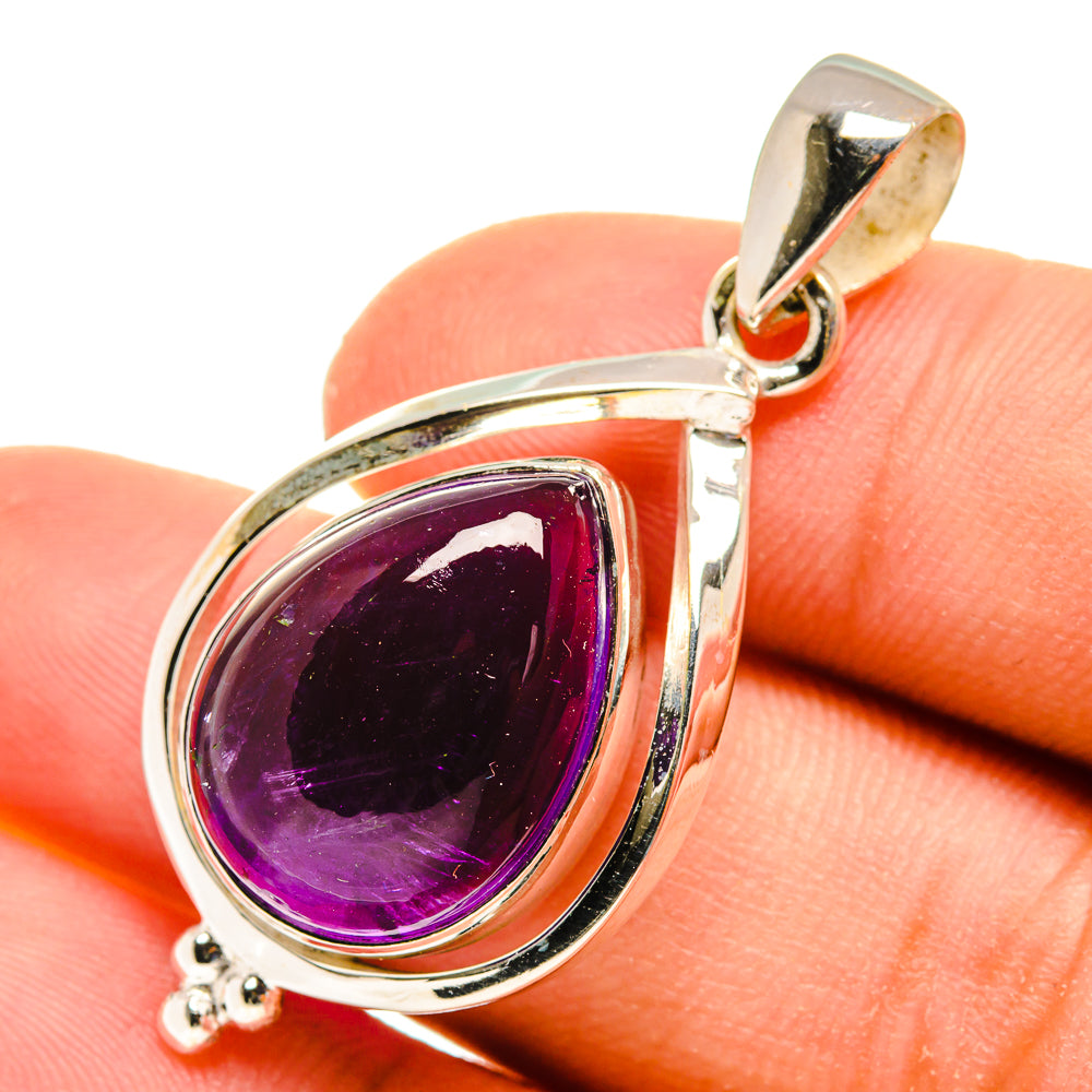 Amethyst Pendants handcrafted by Ana Silver Co - PD8111
