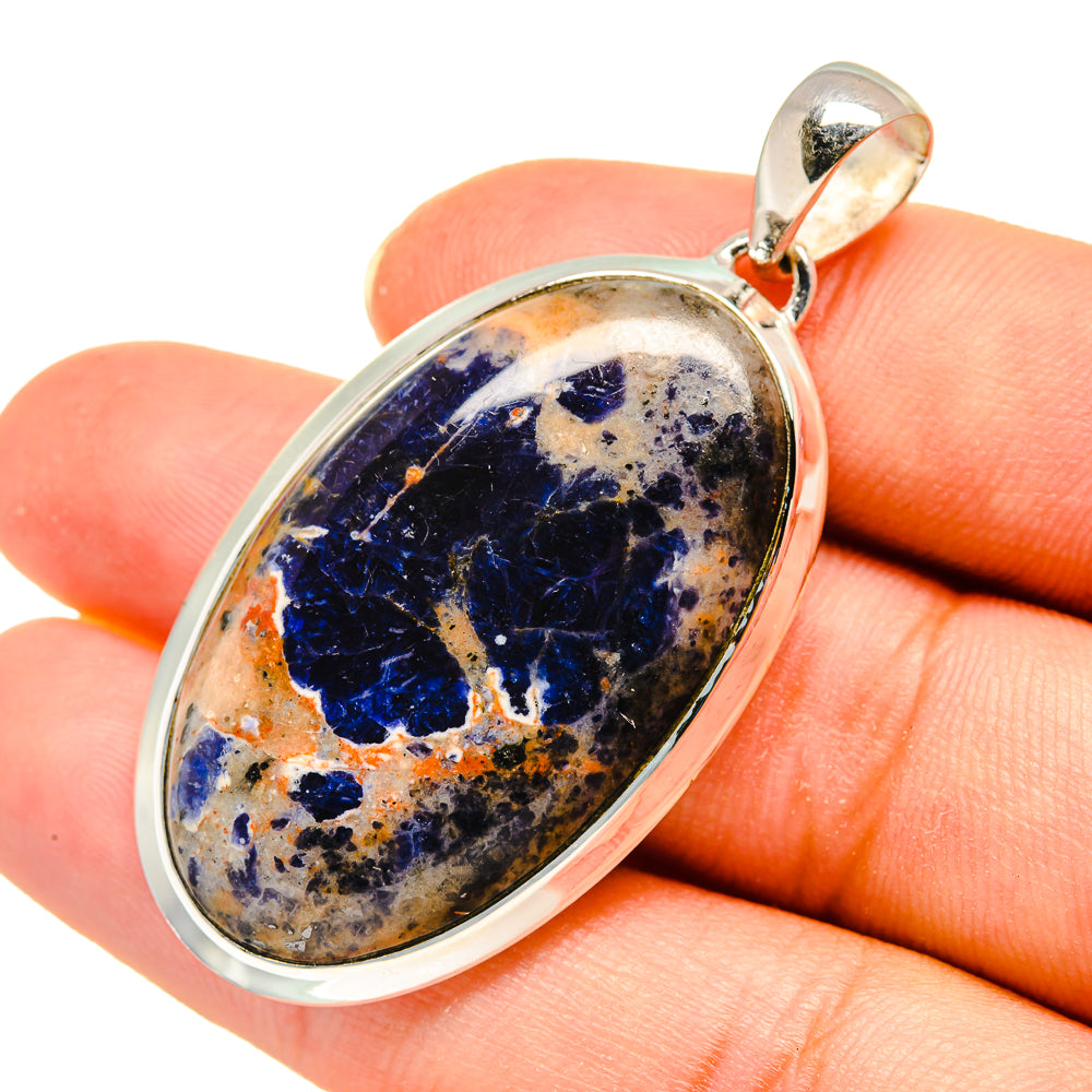 Sodalite Pendants handcrafted by Ana Silver Co - PD8121