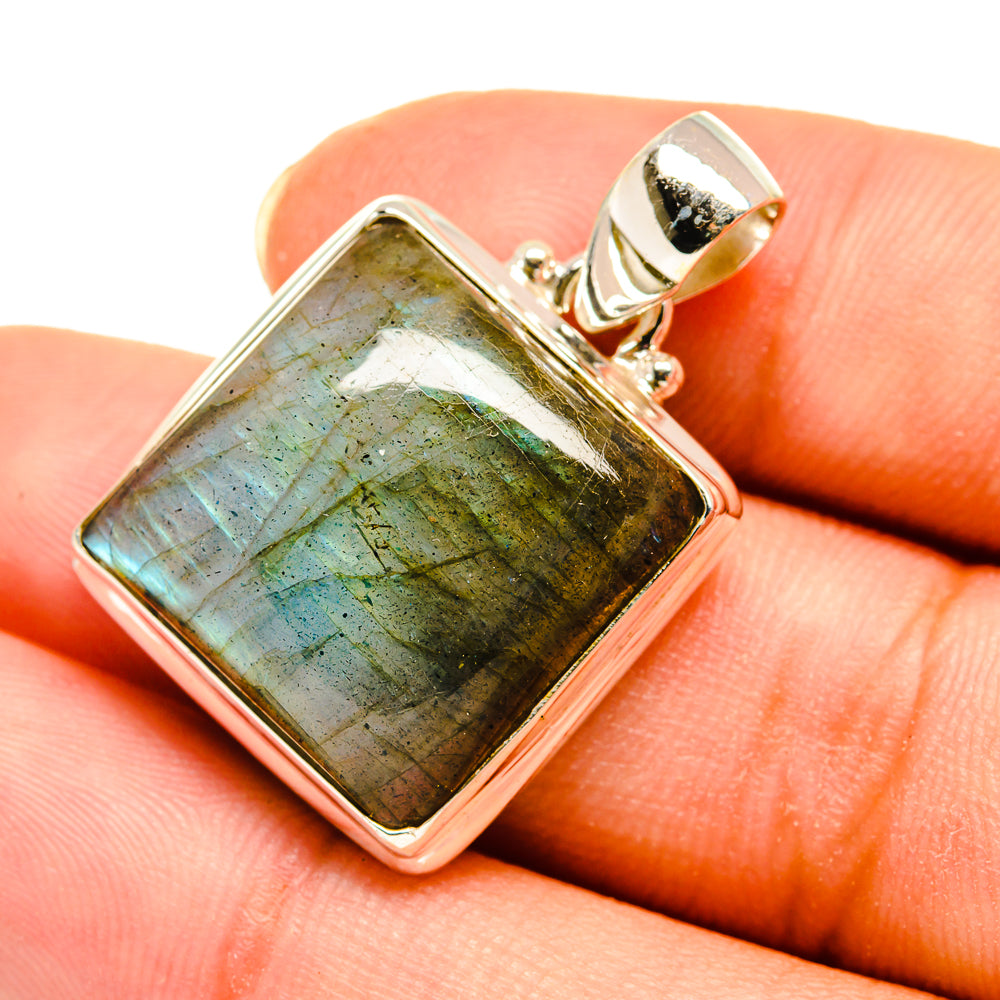 Labradorite Pendants handcrafted by Ana Silver Co - PD8123