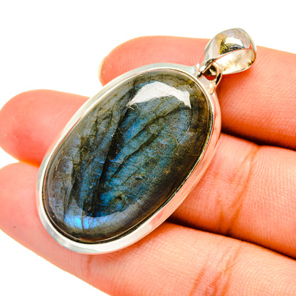 Labradorite Pendants handcrafted by Ana Silver Co - PD8127