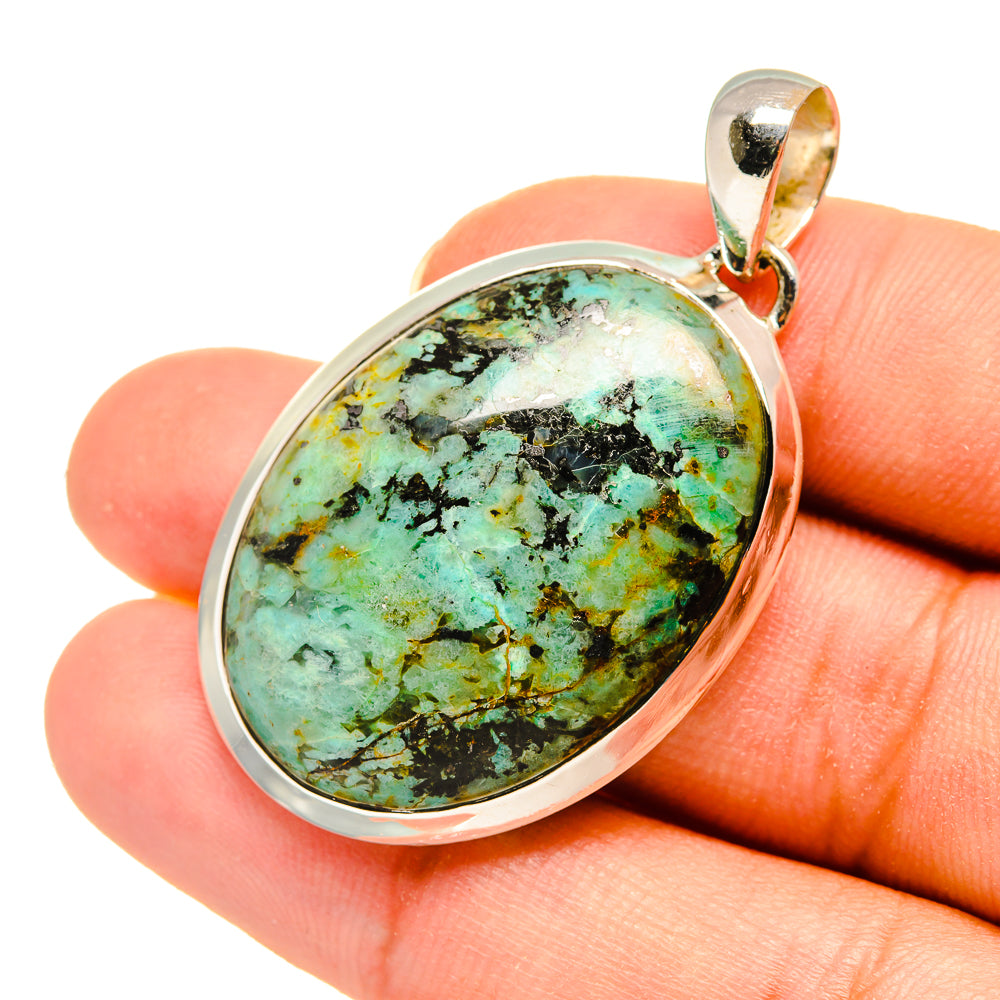 Arizona Turquoise Pendants handcrafted by Ana Silver Co - PD8134