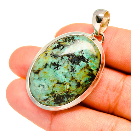 Arizona Turquoise Pendants handcrafted by Ana Silver Co - PD8134