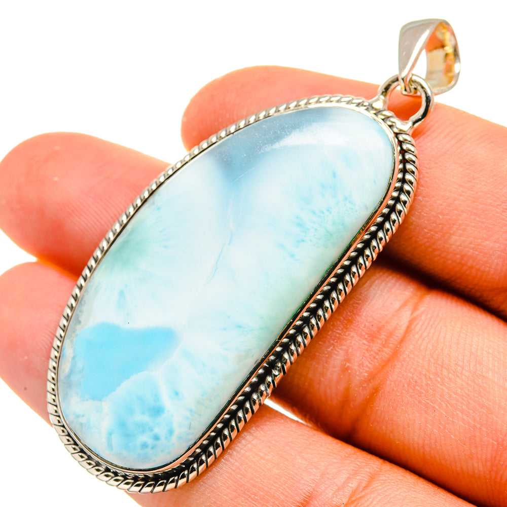 Larimar Pendants handcrafted by Ana Silver Co - PD8144