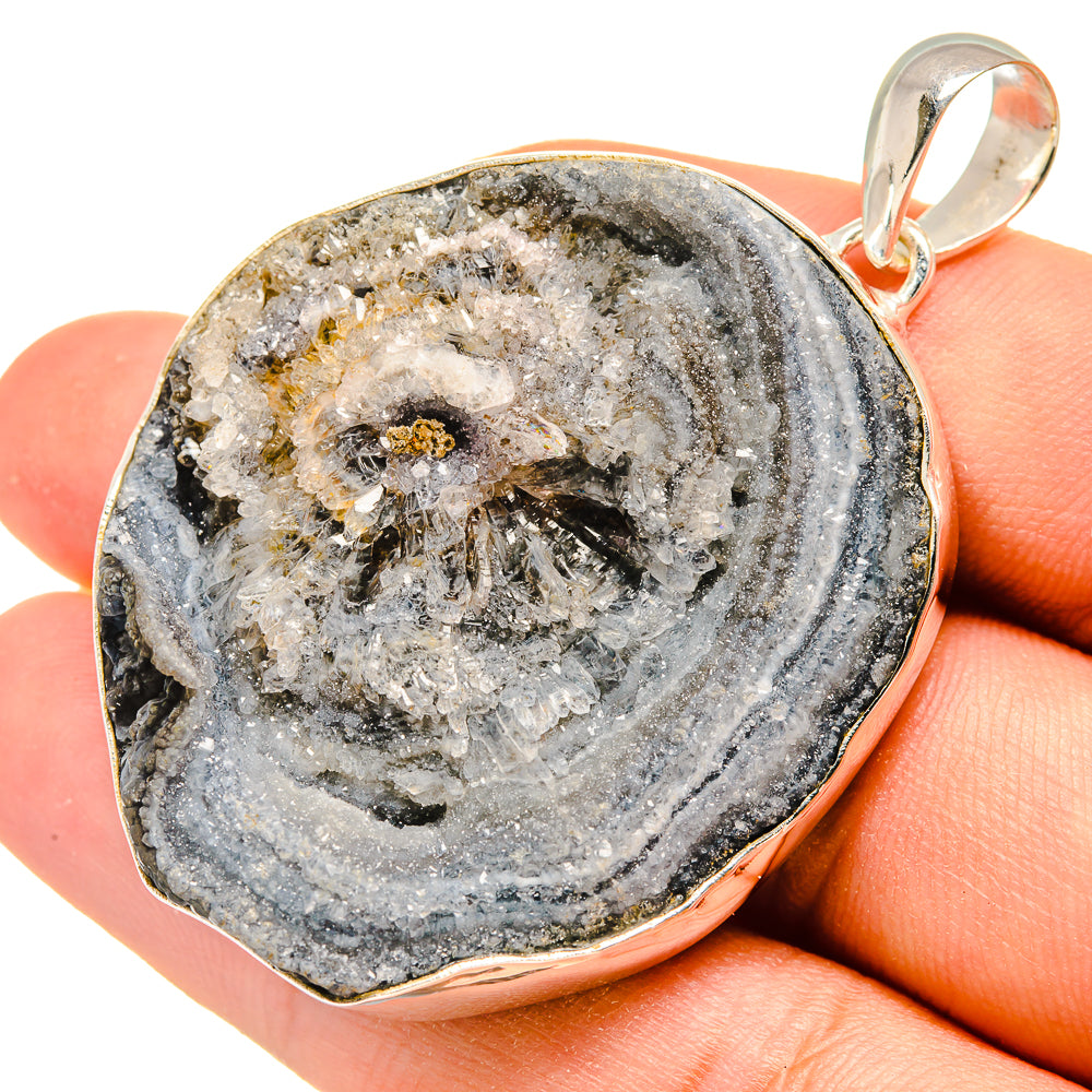 Desert Druzy Pendants handcrafted by Ana Silver Co - PD8149