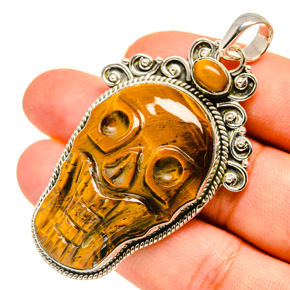 Tiger Eye Pendants handcrafted by Ana Silver Co - PD8174