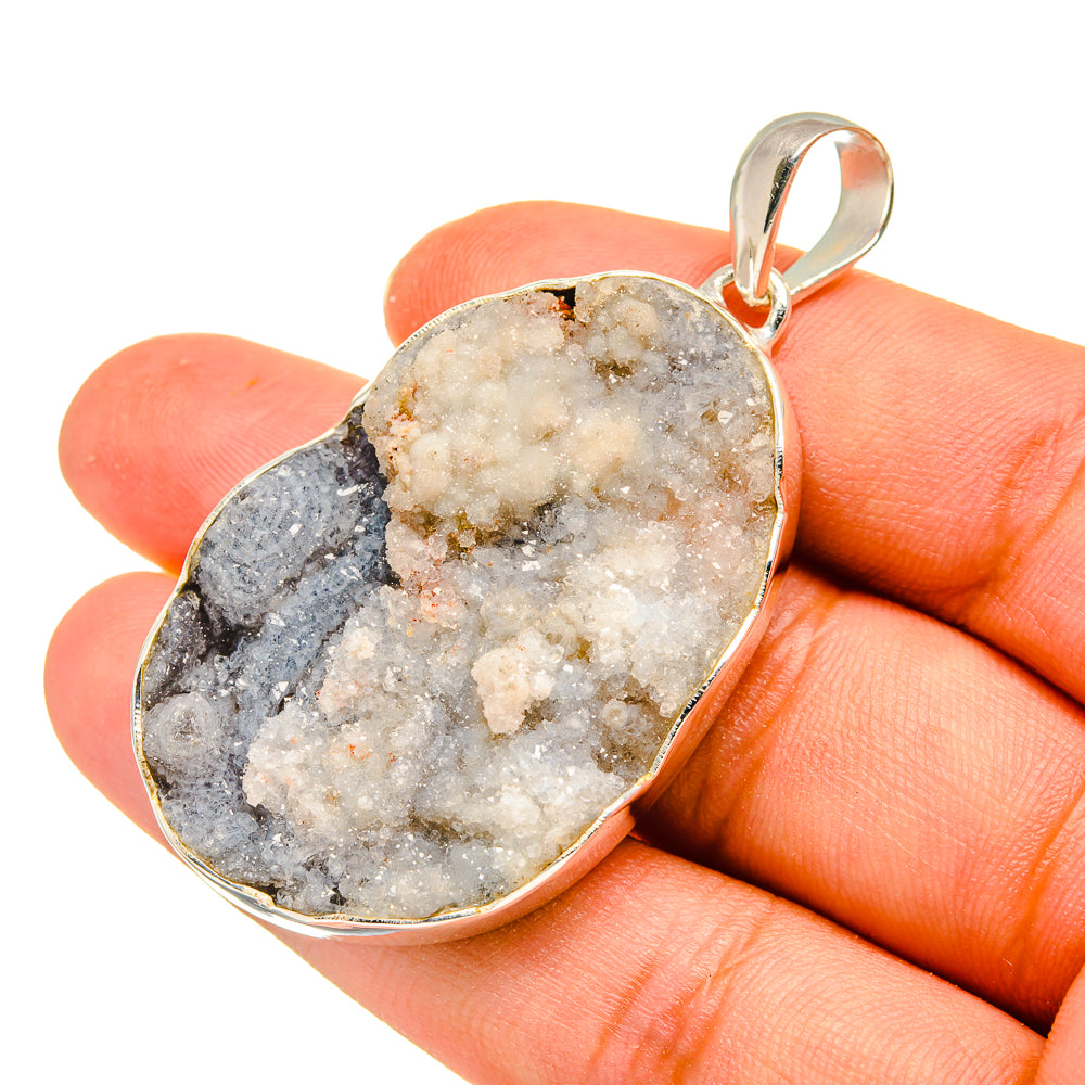 Desert Druzy Pendants handcrafted by Ana Silver Co - PD8180