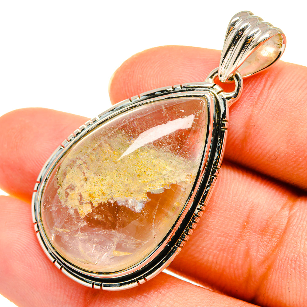 Prehnite Pendants handcrafted by Ana Silver Co - PD8220