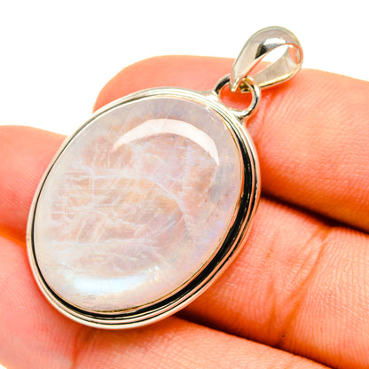 Rainbow Moonstone Pendants handcrafted by Ana Silver Co - PD8225