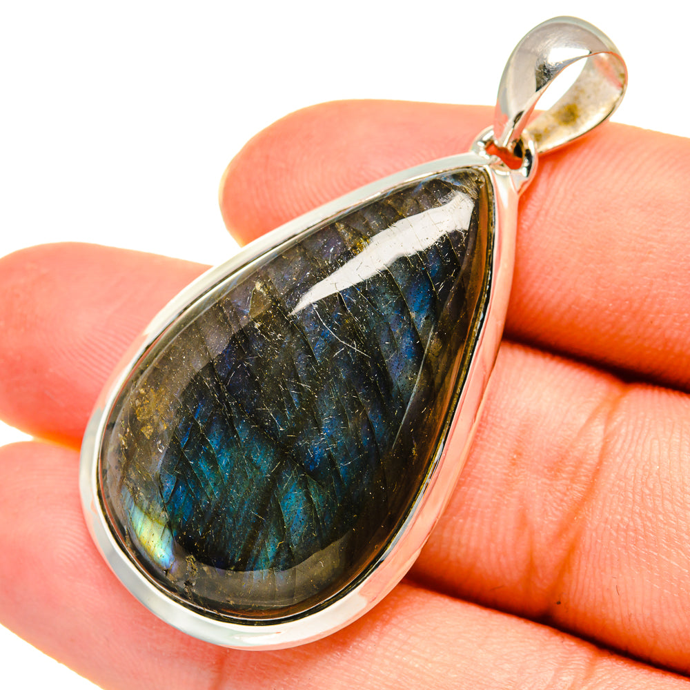Labradorite Pendants handcrafted by Ana Silver Co - PD8229