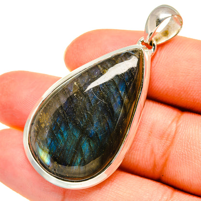 Labradorite Pendants handcrafted by Ana Silver Co - PD8229