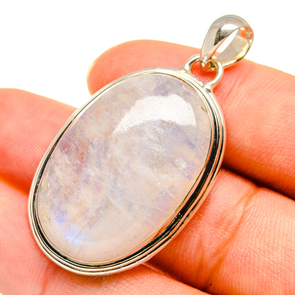 Rainbow Moonstone Pendants handcrafted by Ana Silver Co - PD8232
