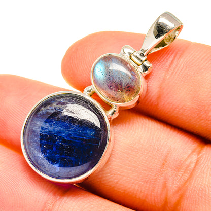 Kyanite Pendants handcrafted by Ana Silver Co - PD8233
