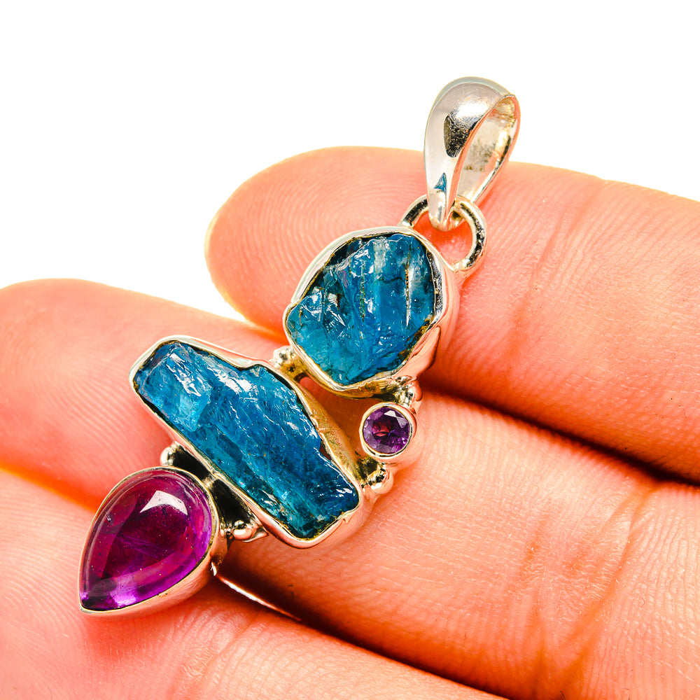 Apatite Pendants handcrafted by Ana Silver Co - PD8236
