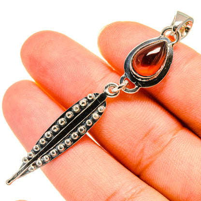 Garnet Pendants handcrafted by Ana Silver Co - PD8243