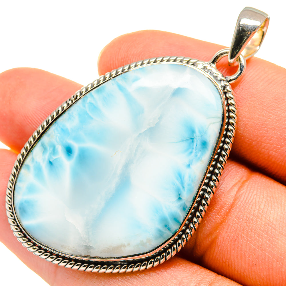 Larimar Pendants handcrafted by Ana Silver Co - PD8251