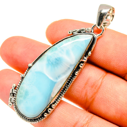 Larimar Pendants handcrafted by Ana Silver Co - PD8260