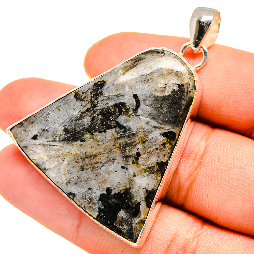 Larvikite Pendants handcrafted by Ana Silver Co - PD8264