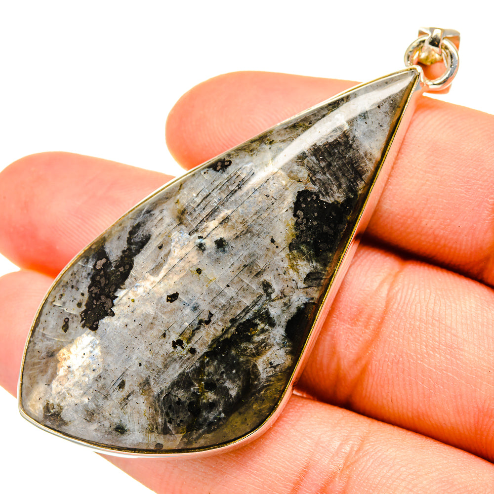 Larvikite Pendants handcrafted by Ana Silver Co - PD8266