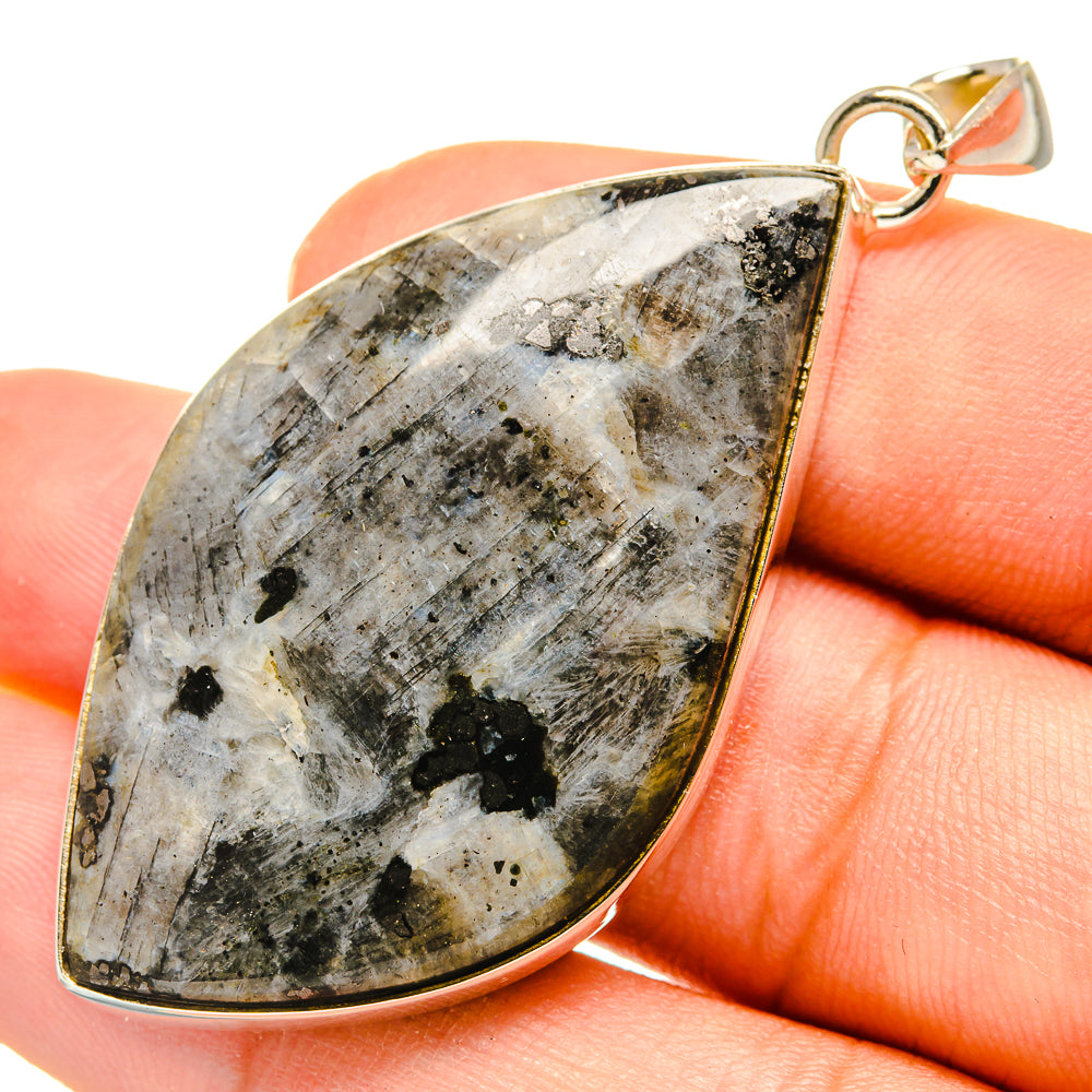 Larvikite Pendants handcrafted by Ana Silver Co - PD8270
