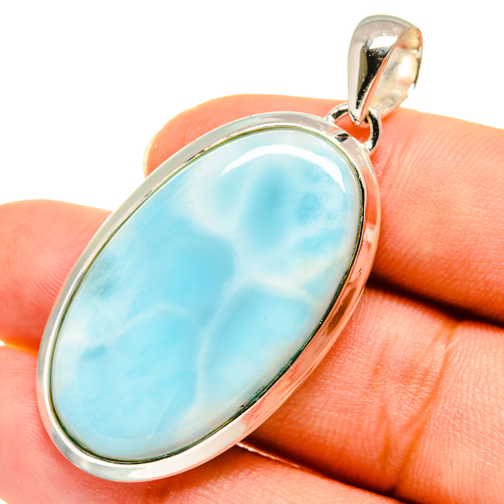 Larimar Pendants handcrafted by Ana Silver Co - PD8276
