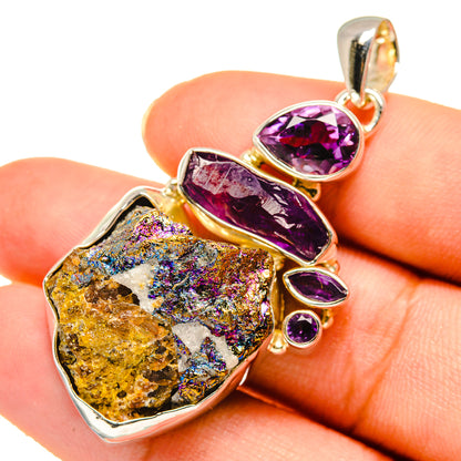 Chalcopyrite Pendants handcrafted by Ana Silver Co - PD8288