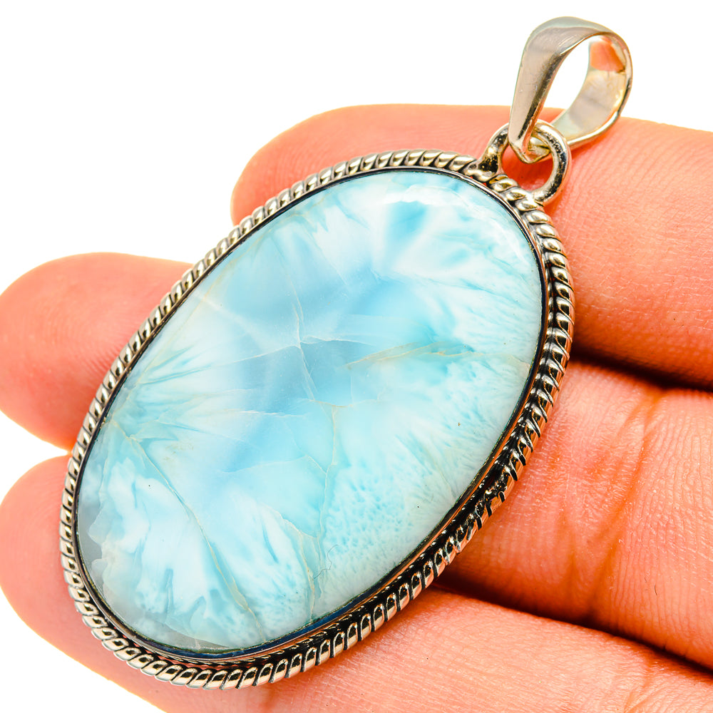 Larimar Pendants handcrafted by Ana Silver Co - PD8290