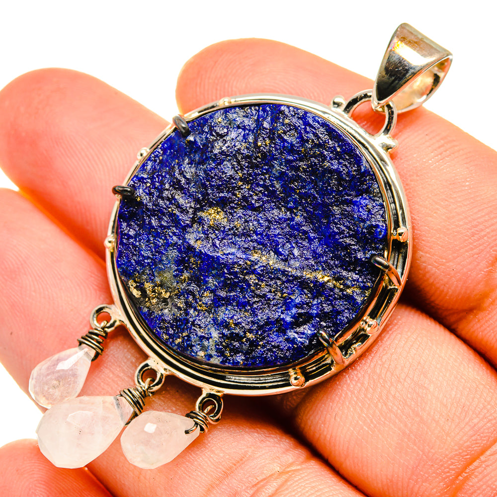 Lapis Lazuli Pendants handcrafted by Ana Silver Co - PD8291