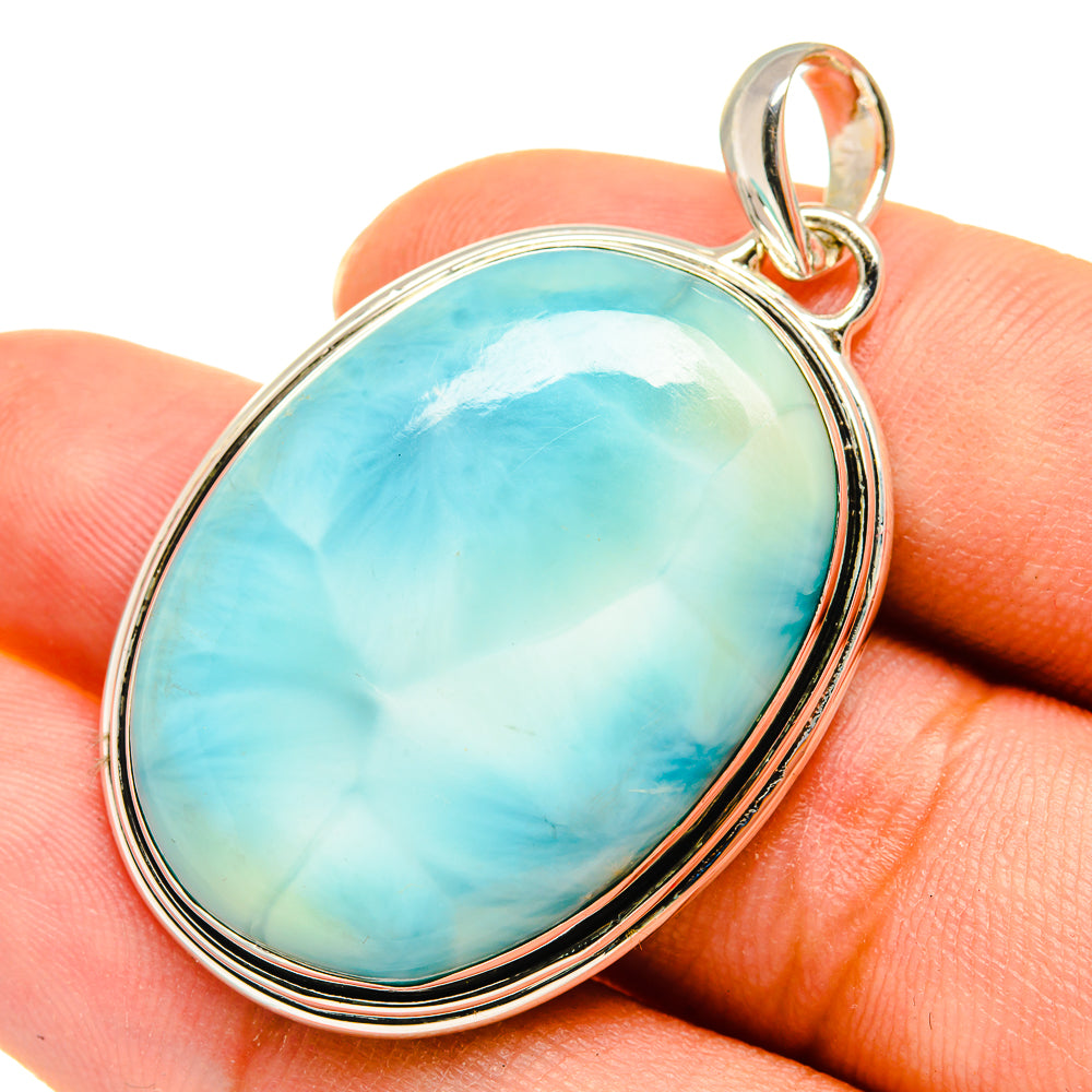 Larimar Pendants handcrafted by Ana Silver Co - PD8295
