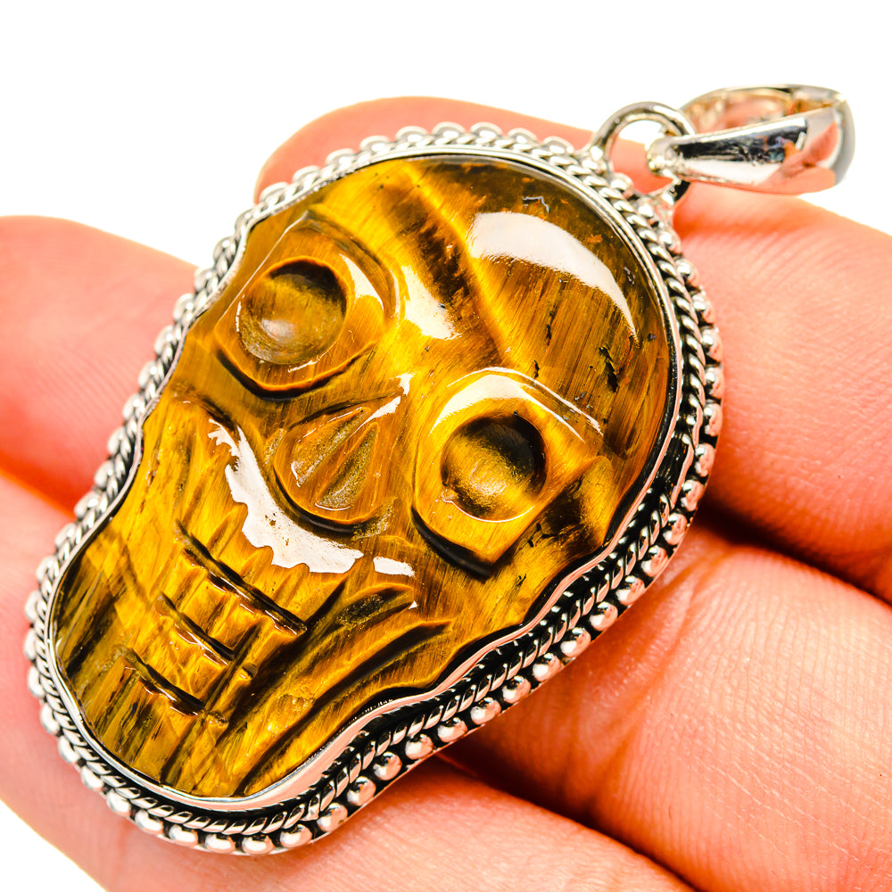 Tiger Eye Pendants handcrafted by Ana Silver Co - PD8296