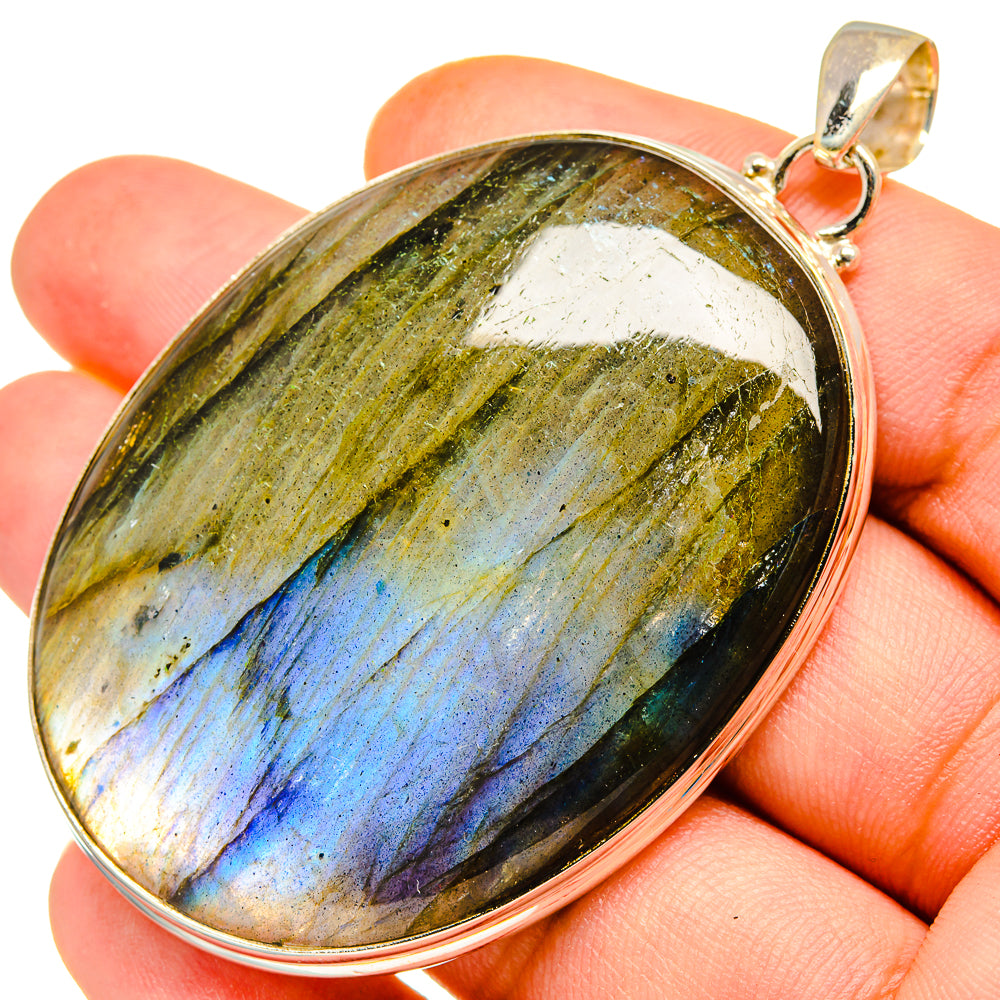 Labradorite Pendants handcrafted by Ana Silver Co - PD8302