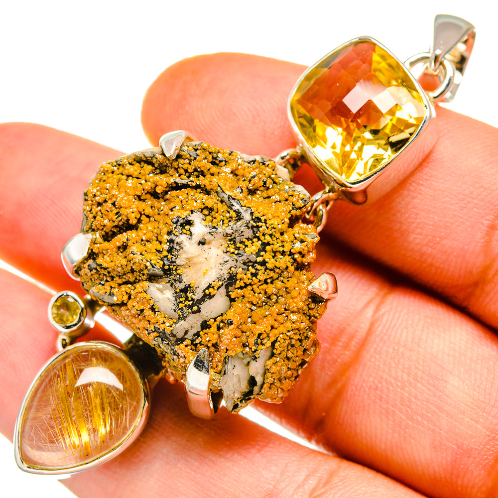 Vanadinite Pendants handcrafted by Ana Silver Co - PD8303