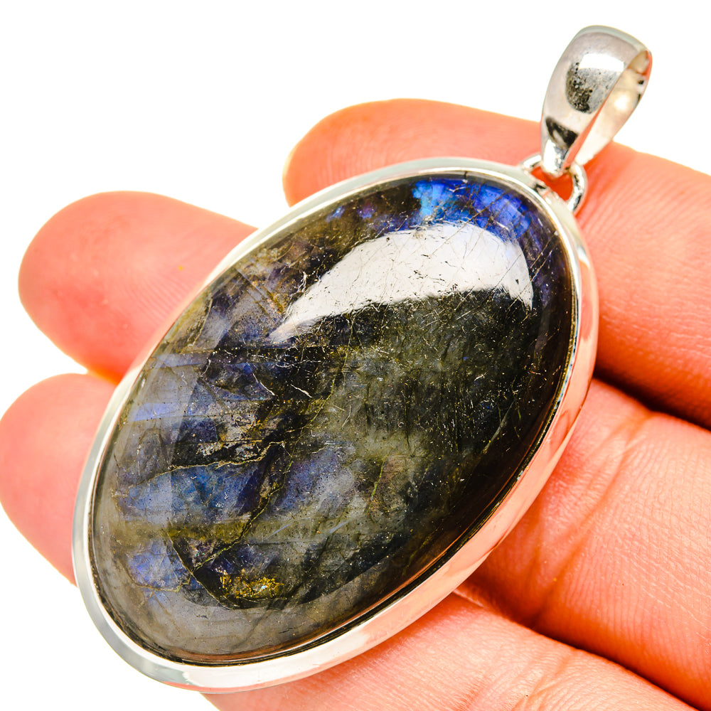 Labradorite Pendants handcrafted by Ana Silver Co - PD8304