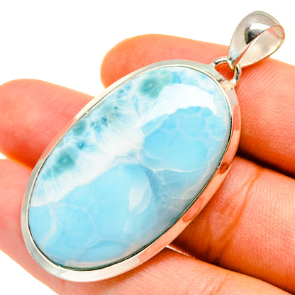 Larimar Pendants handcrafted by Ana Silver Co - PD8307