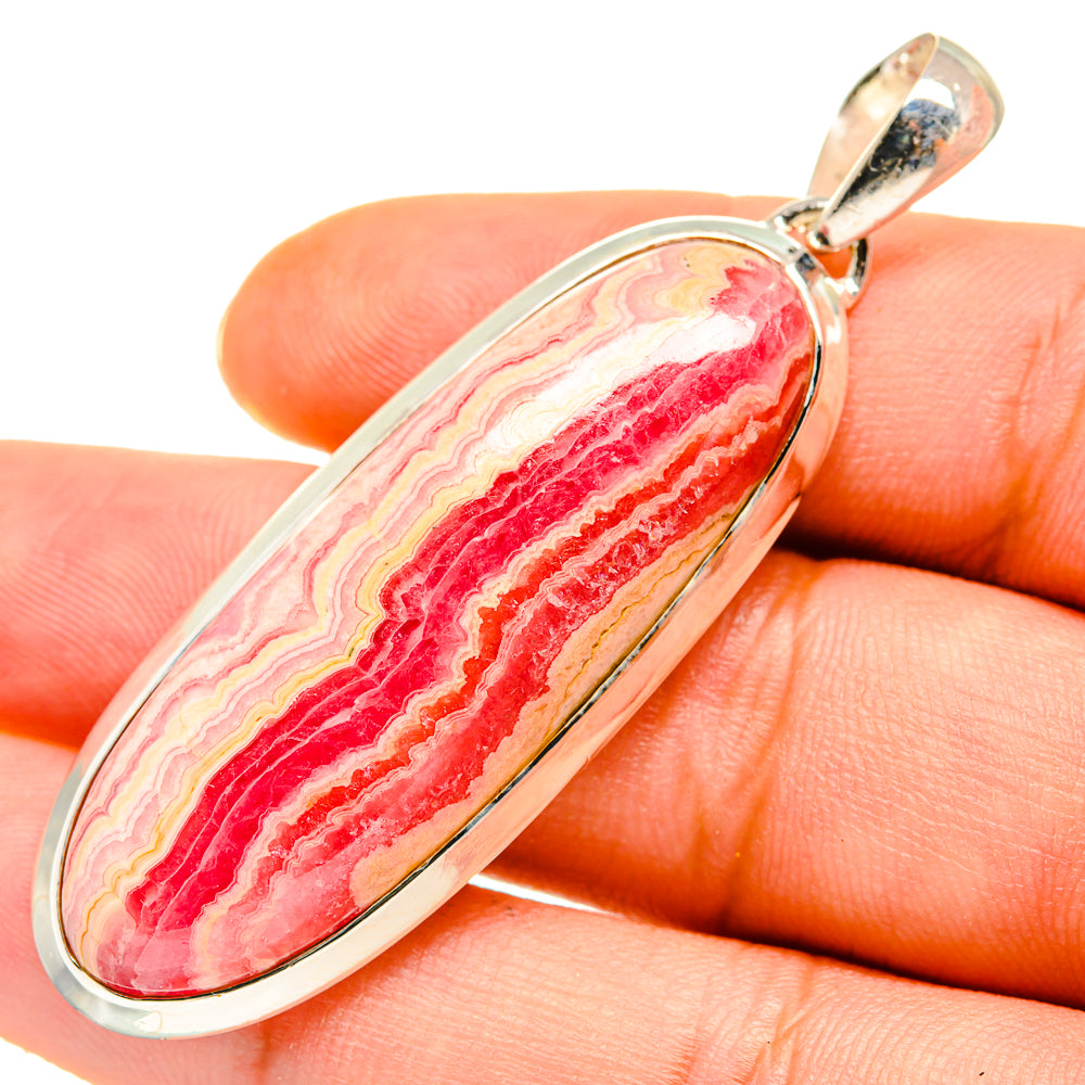 Rhodochrosite Pendants handcrafted by Ana Silver Co - PD8311