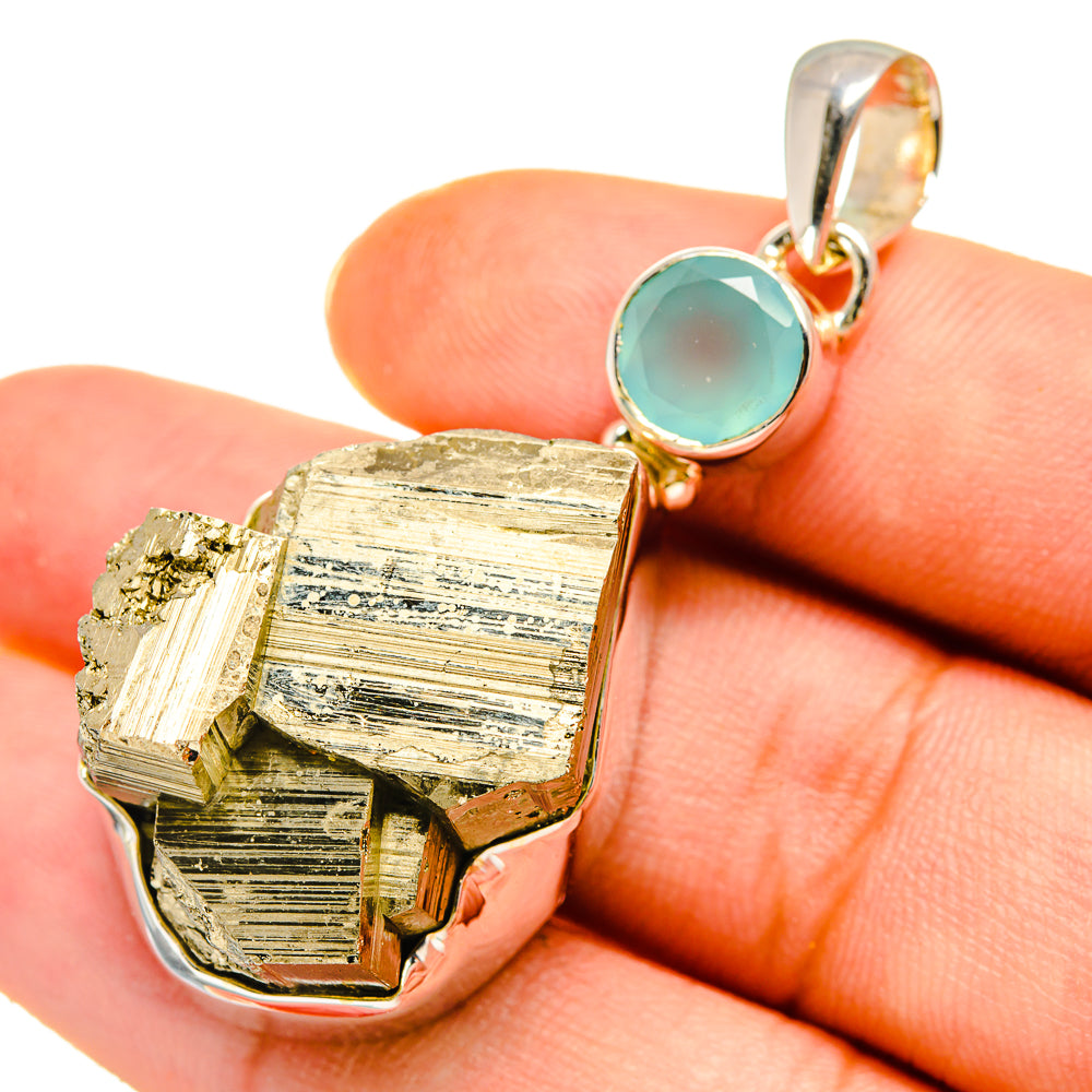 Bismuth Crystal Pendants handcrafted by Ana Silver Co - PD8313