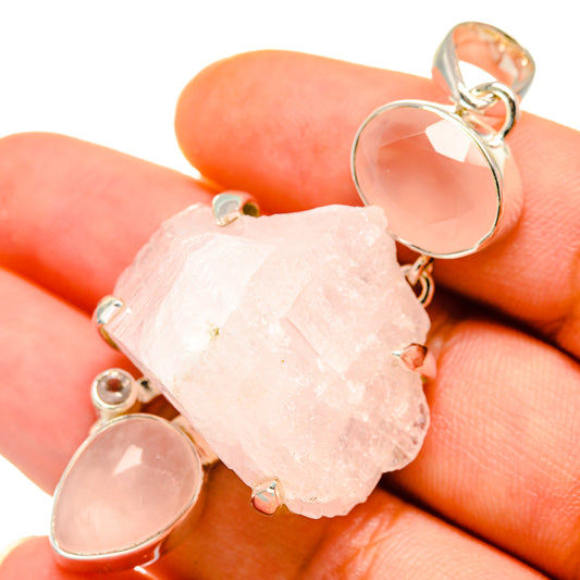 Kunzite Pendants handcrafted by Ana Silver Co - PD8314