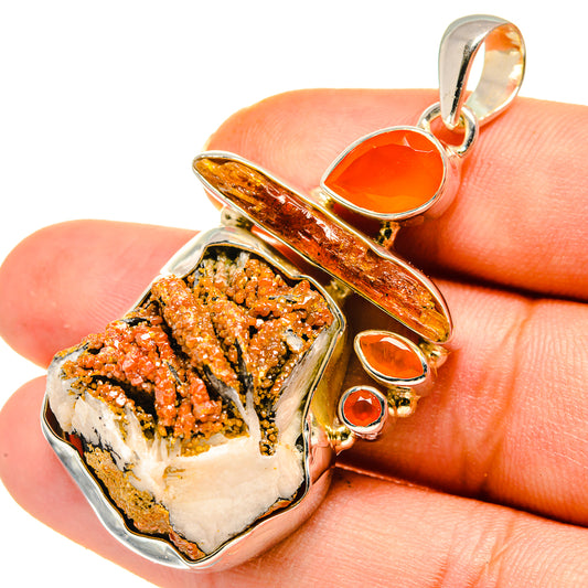 Vanadinite Pendants handcrafted by Ana Silver Co - PD8322