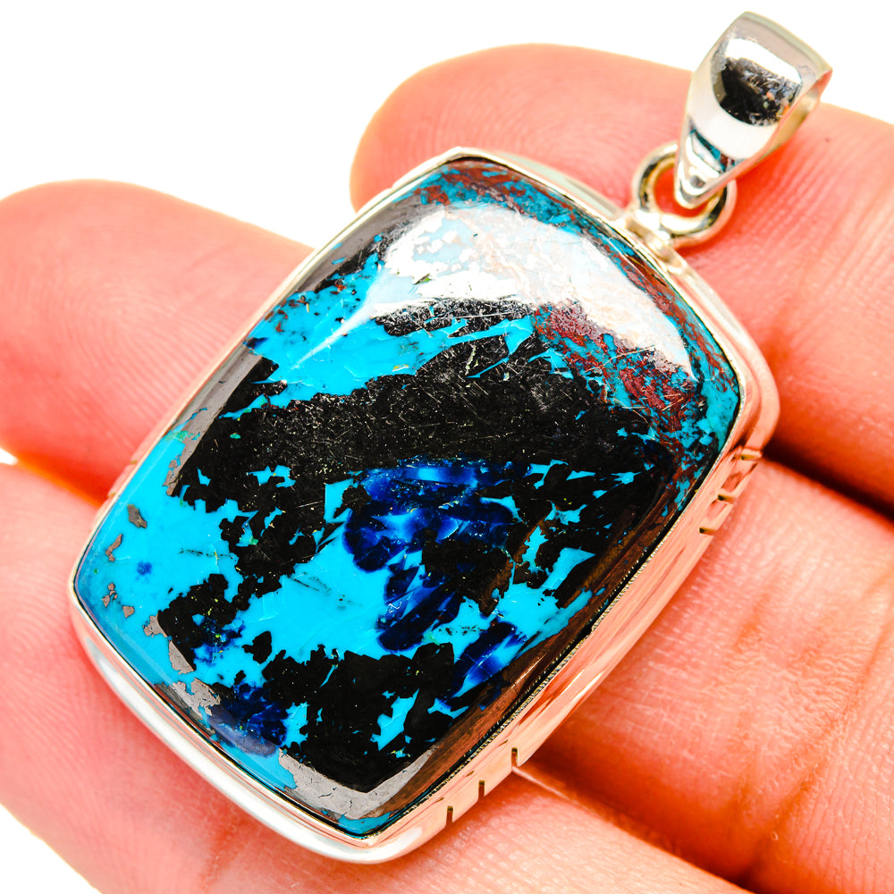 Shattuckite Pendants handcrafted by Ana Silver Co - PD8336