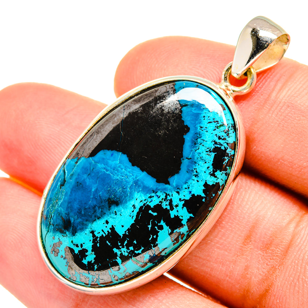 Shattuckite Pendants handcrafted by Ana Silver Co - PD8354