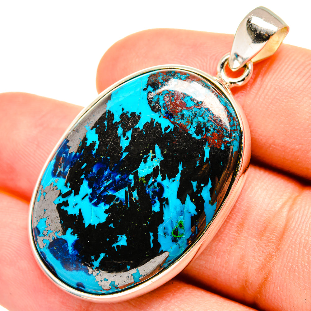 Shattuckite Pendants handcrafted by Ana Silver Co - PD8377