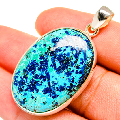 Shattuckite Pendants handcrafted by Ana Silver Co - PD8378