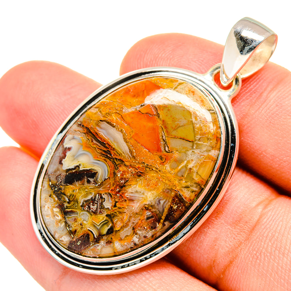 Ocean Jasper Pendants handcrafted by Ana Silver Co - PD8379