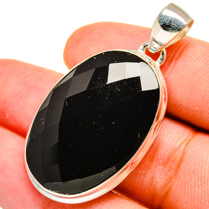 Black Onyx Pendants handcrafted by Ana Silver Co - PD8388