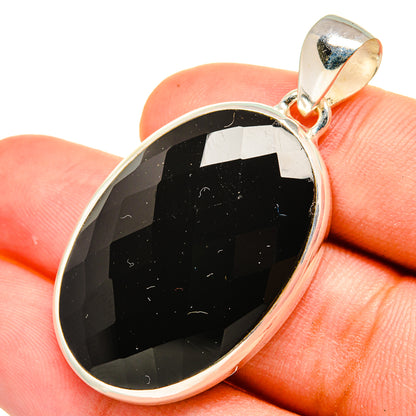 Black Onyx Pendants handcrafted by Ana Silver Co - PD8390