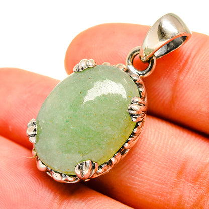 Prehnite Pendants handcrafted by Ana Silver Co - PD8396